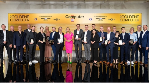 Zum 26. Mal zeichnete 'Computer Bild' die Gewinner des 'Goldenen Computer' aus - Quelle: Dominik Tryba/Computer Bild